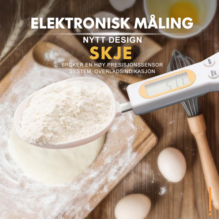 Elektronisk måleskje - Høy presisjon | Kjøkkenverktøy