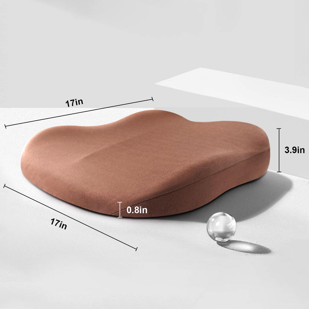 Unisex Ergonomisk Bilsetepute for Optimal Kjørekomfort