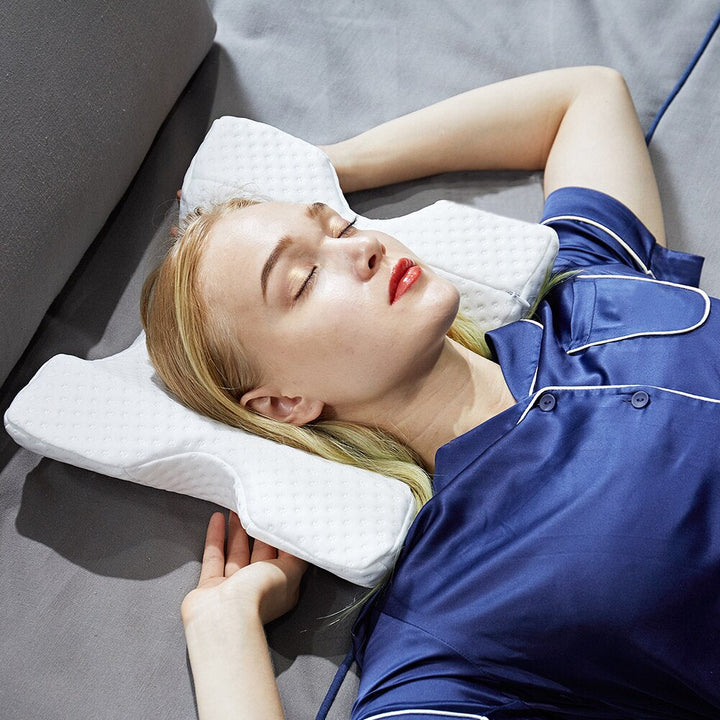 Ergonomisk Memory Foam Pute for Komfortabel Søvn