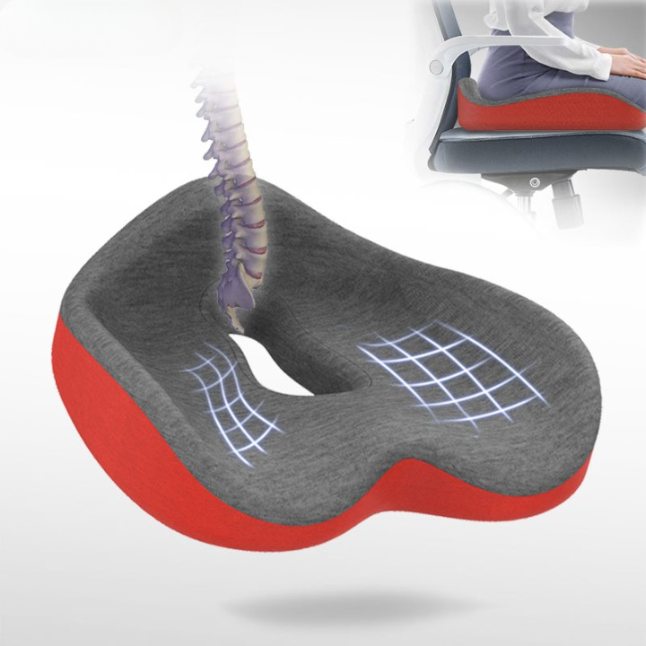 Ergonomisk Ortopedisk Sittepute i Minneskum