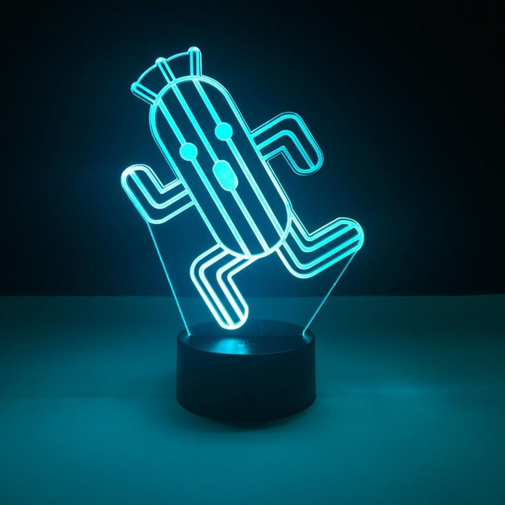 Final Fantasy 3D Bordlampe - Optisk Illusjon Nattlys