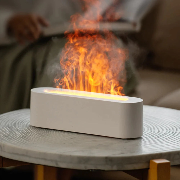 Flamme Luftfukter og Aromadiffusor – For En Koselig Atmosfære
