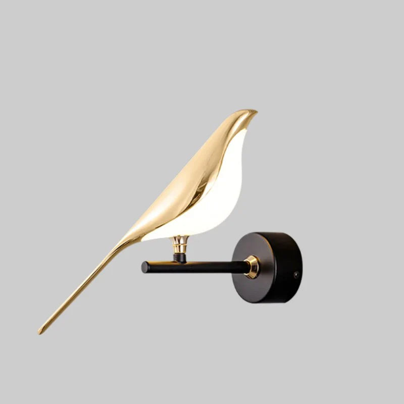 Vegglampe med Unikt Fugledesign for Stue og Optimal Belysning
