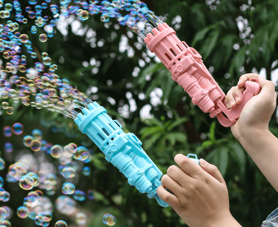 Gatling Bubble Gun for Barn