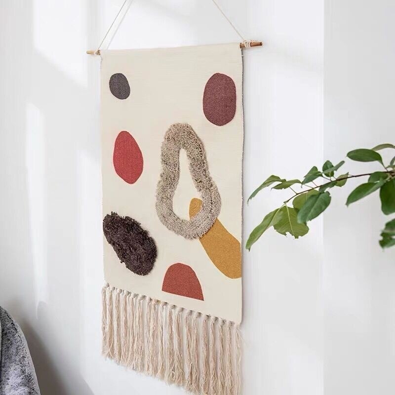 Unisex Håndvevd Boho Veggteppe – Skap En Koselig Atmosfære