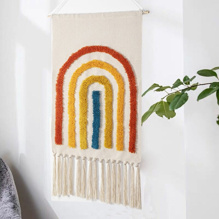 Unisex Håndvevd Boho Veggteppe – Skap En Koselig Atmosfære