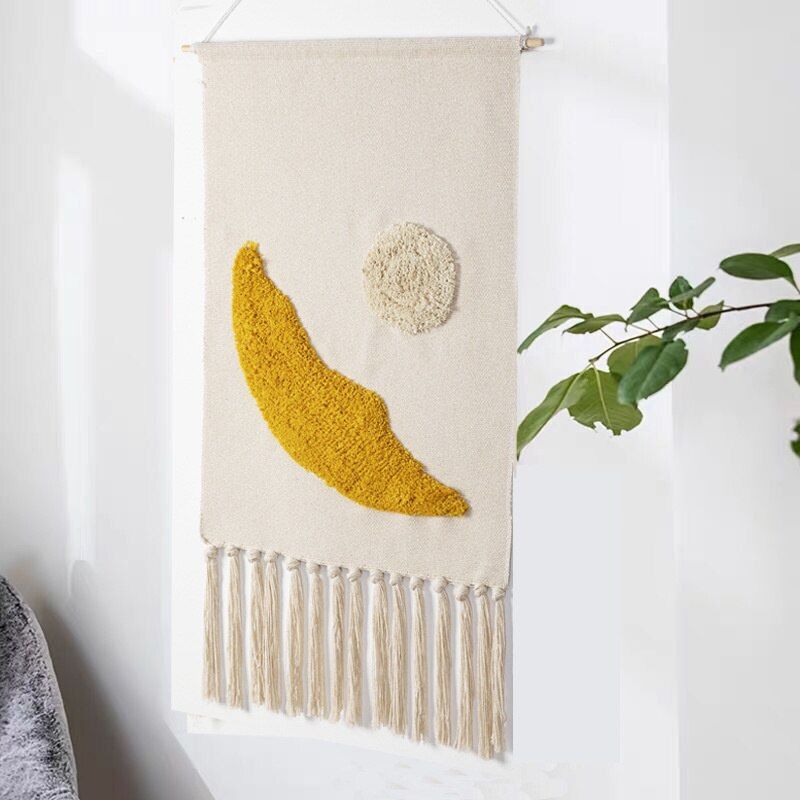 Unisex Håndvevd Boho Veggteppe – Skap En Koselig Atmosfære