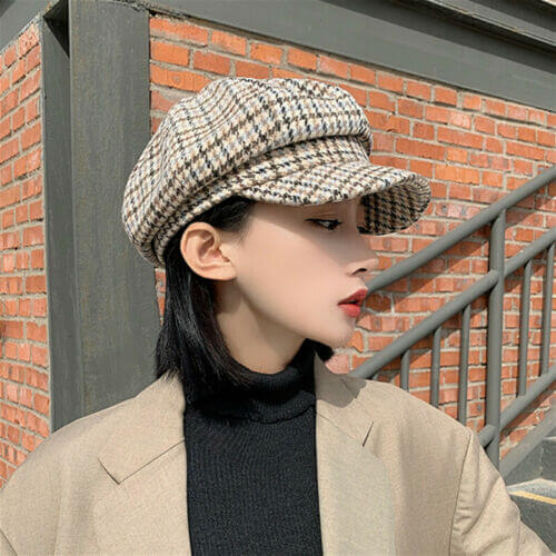 Menns Klassisk Boston Scally Beret