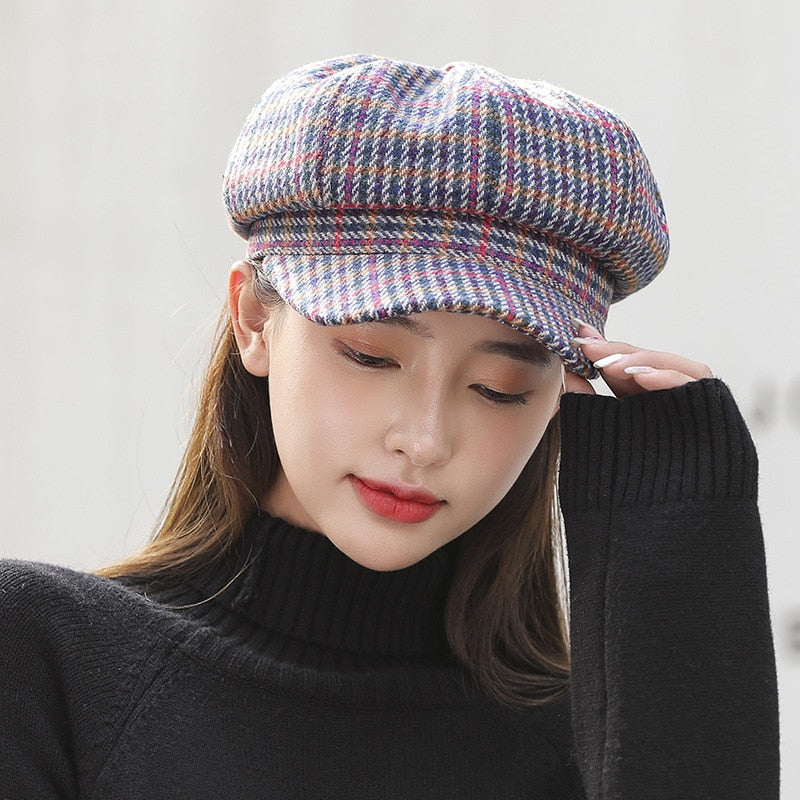 Menns Klassisk Boston Scally Beret