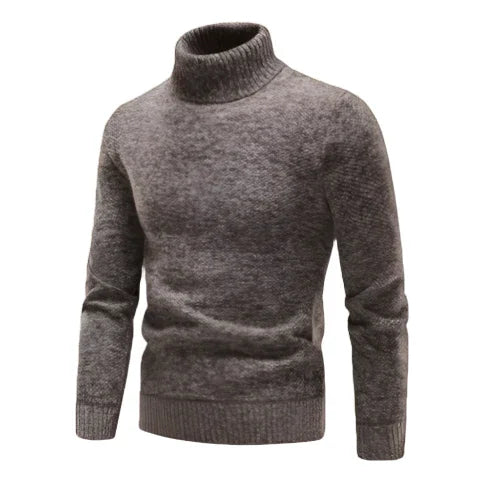 Herre Turtleneck Genser i Klassisk Stil
