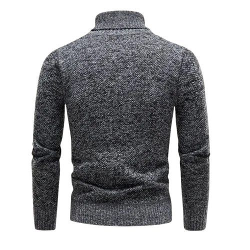 Herre Turtleneck Genser i Klassisk Stil
