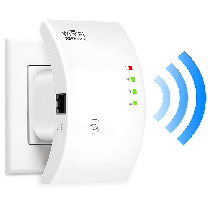 Trådløs WiFi-signalforsterker for Stabilt Internett