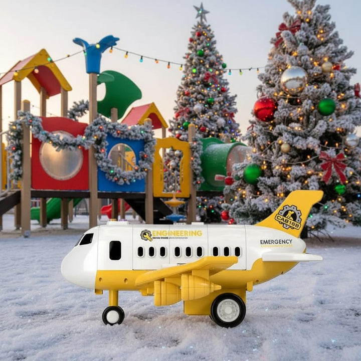 Interaktivt Leketøysfly for Barn med LED-lys