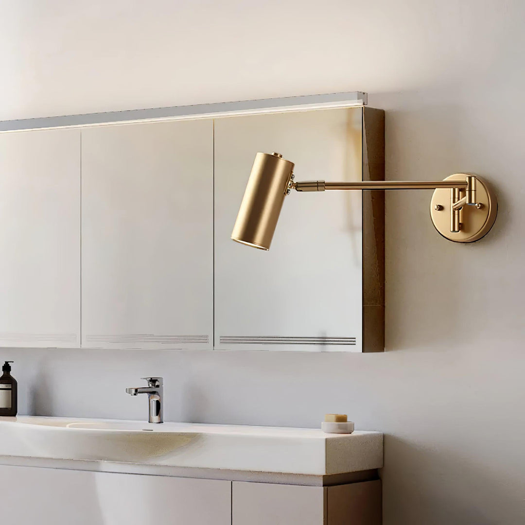 Svingarm Vegglampe | Justerbar LED Vegglampe i Metall