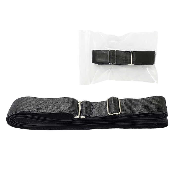 Unisex Justerbart Skjorteholderbelte for Perfekt Stil