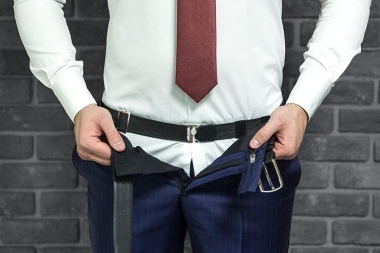 Unisex Justerbart Skjorteholderbelte for Perfekt Stil