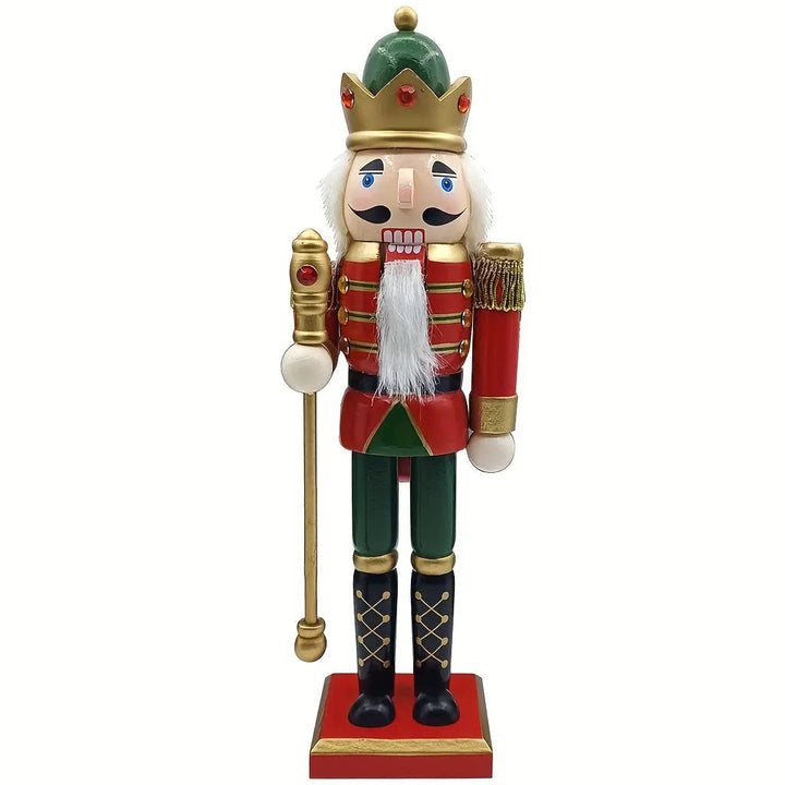 Nøtteknekker Juledekorasjon 30 cm – Klassisk Trefigur