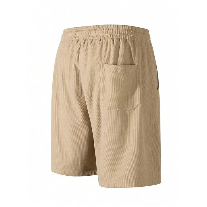 Komfortable Cordfløyelshorts for Menn