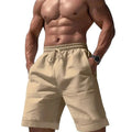 Menns Komfortable Elastiske Shorts for Sommeren