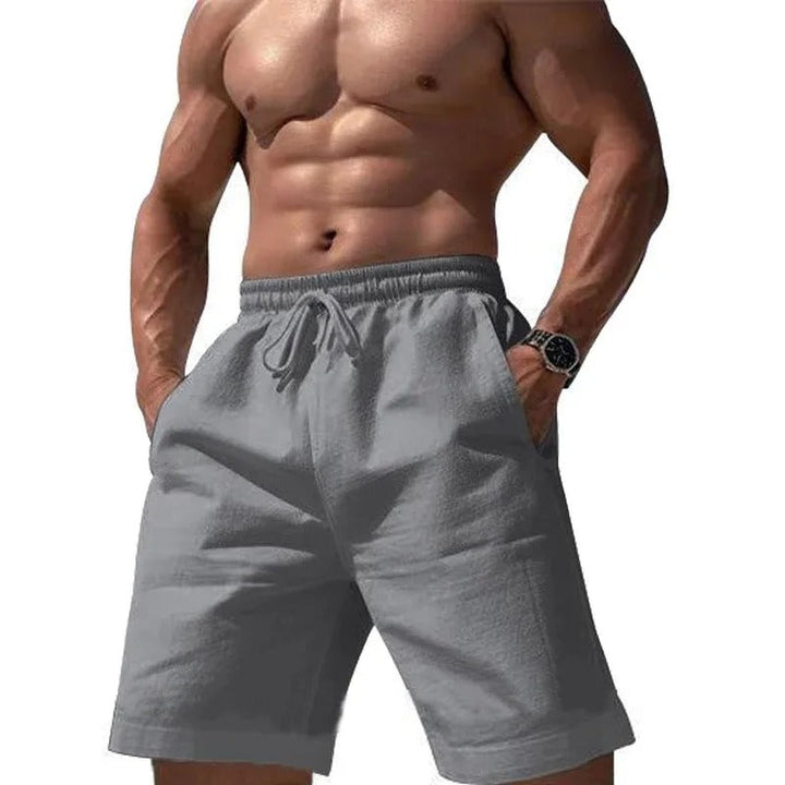 Menns Komfortable Elastiske Shorts for Sommeren