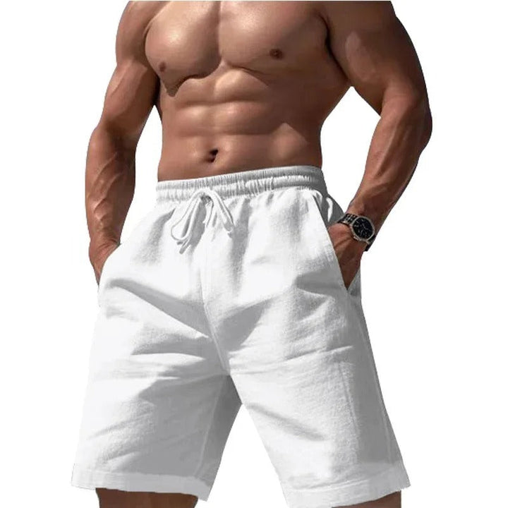 Menns Komfortable Elastiske Shorts for Sommeren
