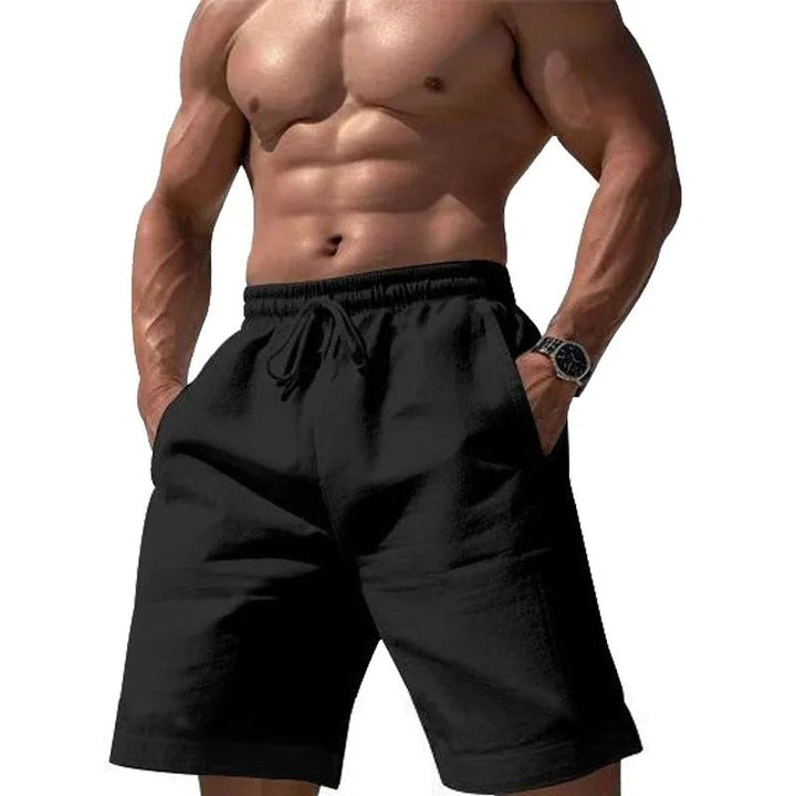 Menns Komfortable Elastiske Shorts for Sommeren