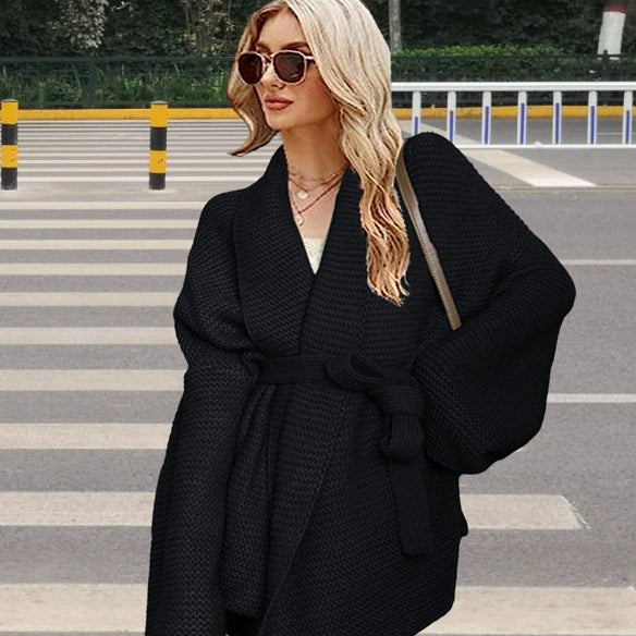 Dame Cardigan Oversized – Koselig og Stilfull