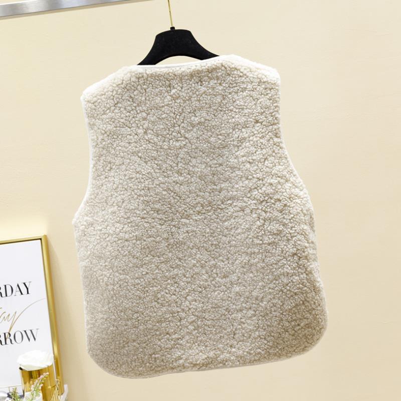 Kvinners Varm Knytevarm Vest i Myk Fleece