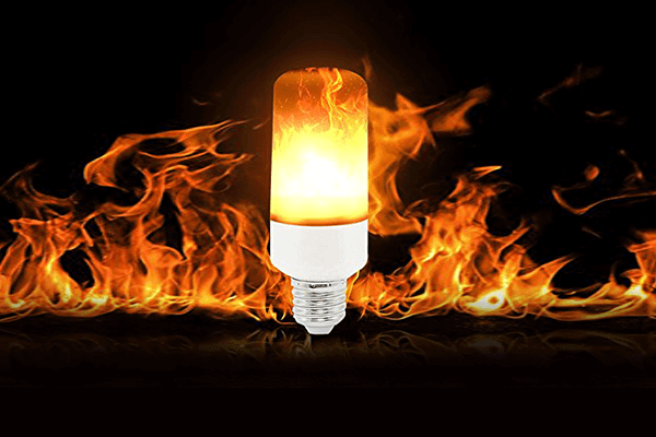 LED Flammeeffekt Lyspære for Koselig Stemning
