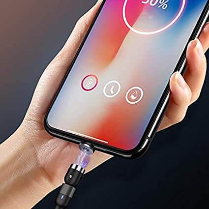 Universal Magnetisk Snabb-Ladekabel for Telefoner