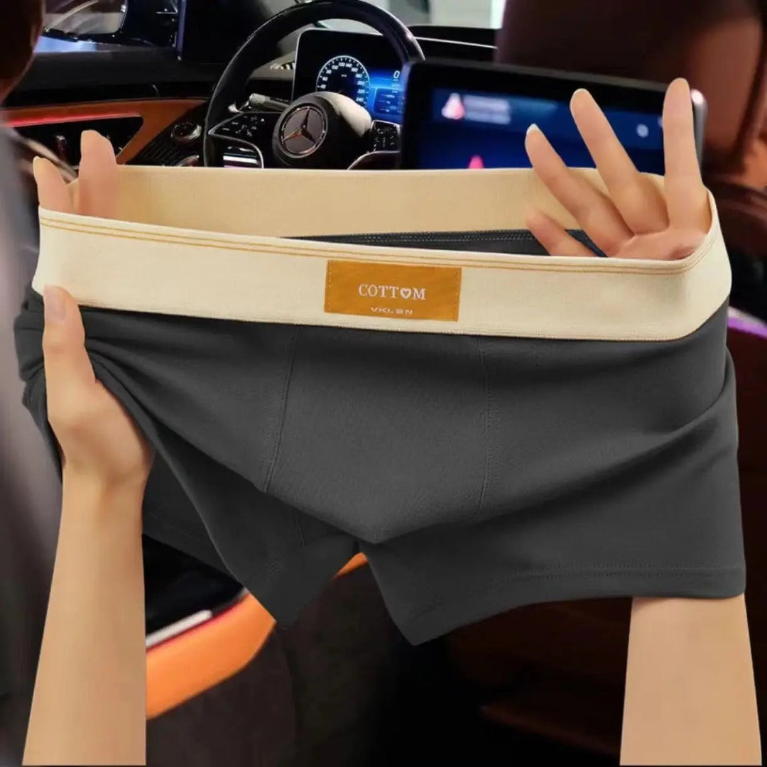 4-pakning Herre Boxershorts - Pustende og Komfortabel
