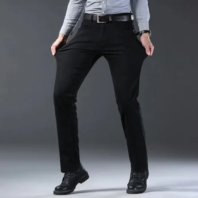 Menns Klassiske Denimjeans – Tidløs Stil og Komfort