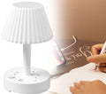 Multifunksjonell Bordlampe med USB & Stikkontakter