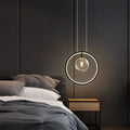Moderne Bubble Glass Pendellampe - Industriell Eleganse
