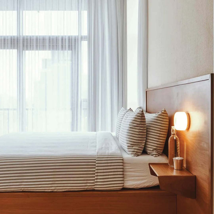 DimpleGlow Vegglampe – Moderne Design for Soverom og Stue