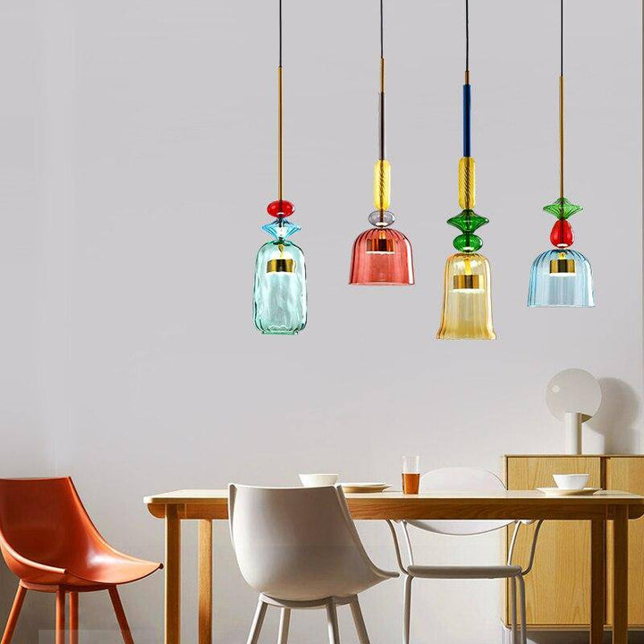 Moderne Pendellampe i Fargerikt Design