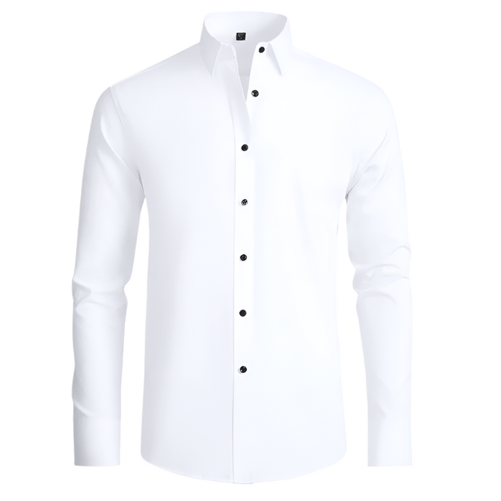 Herre Moderne Stretchskjorte for Elegant Komfort