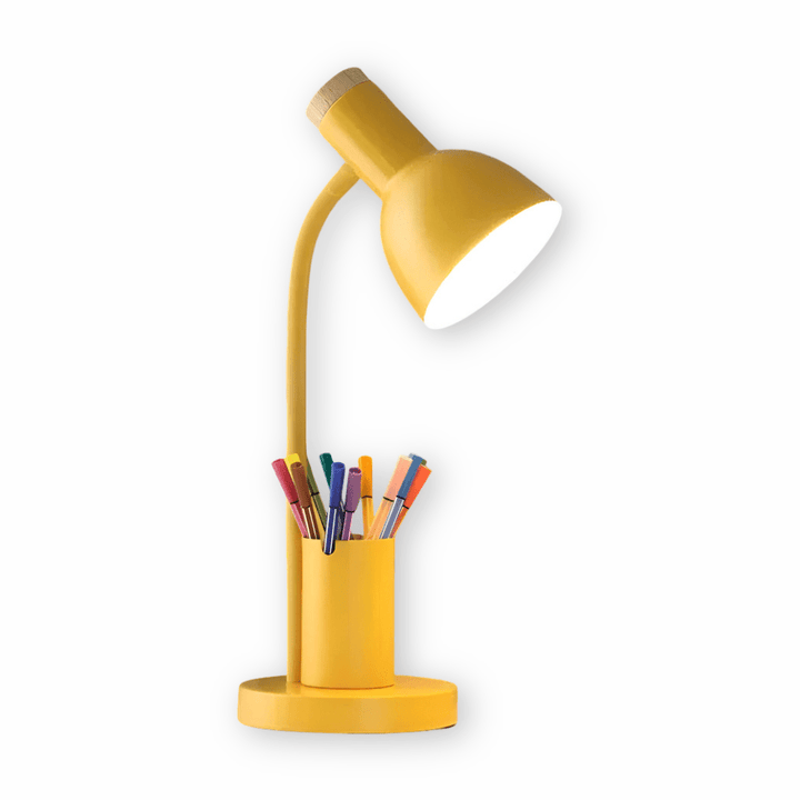 Moderne LED-bordlampe med Penneholder for Hjemmekontor