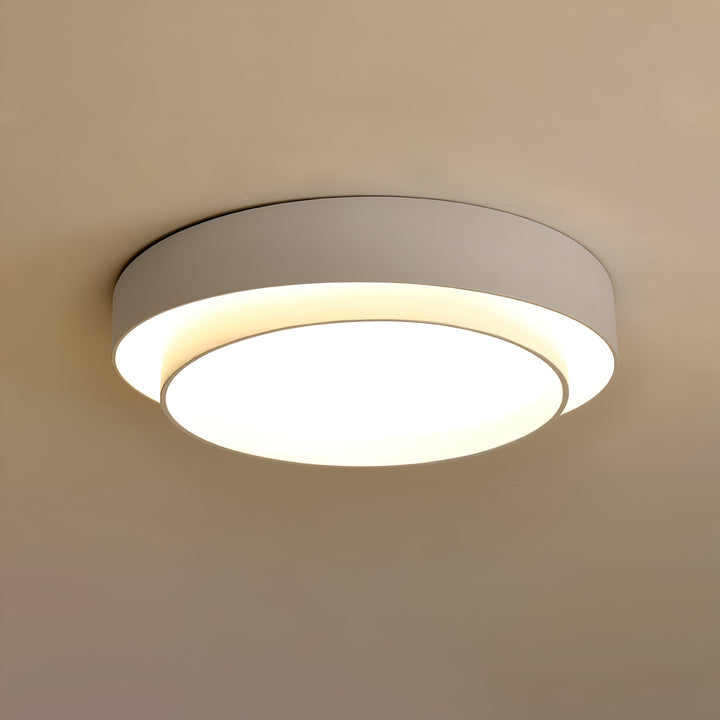 Moderne LED Taklampe med Dobbeltlags Design