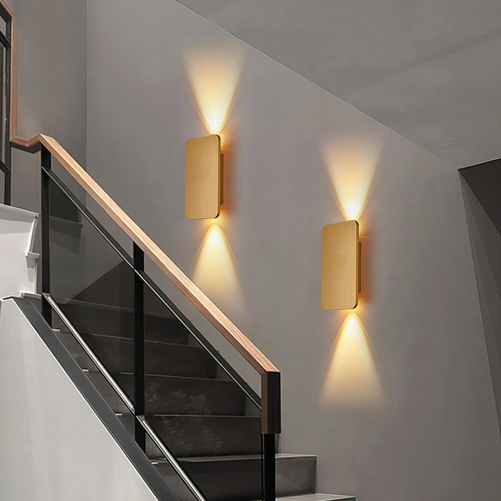 Moderne Vegglampe | Justerbar Rektangulær Design - LED