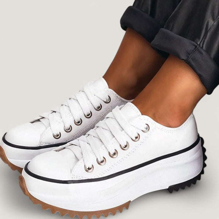 Kvinners Moderne Plattform Sneakers | Stil &amp; Komfort