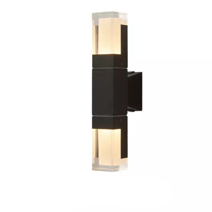 Vegglampe Ute med Bevegelsessensor Moderne Design for Inngangspartier og Hager