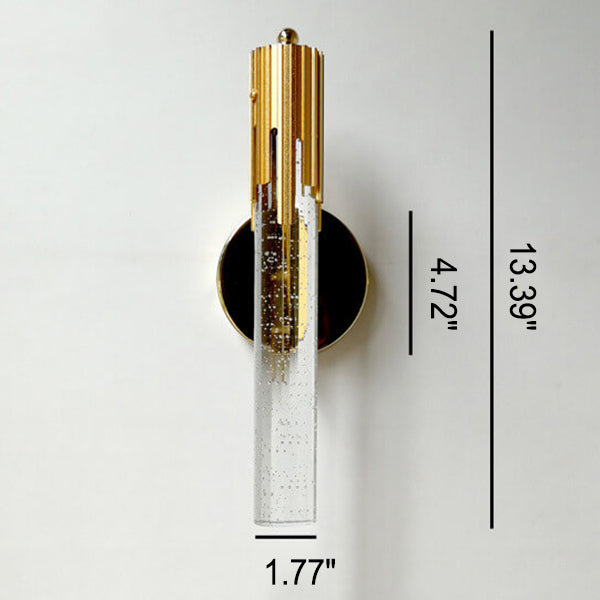 Moderne Vegglampe med Krystall Detaljer for Et Elegant Hjem