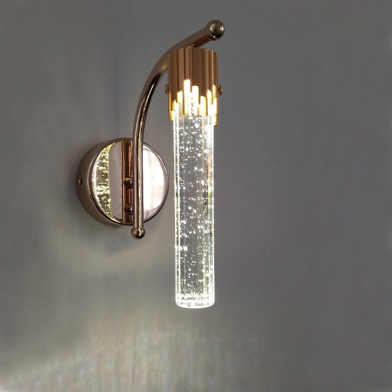 Moderne Vegglampe med Krystall Detaljer for Et Elegant Hjem