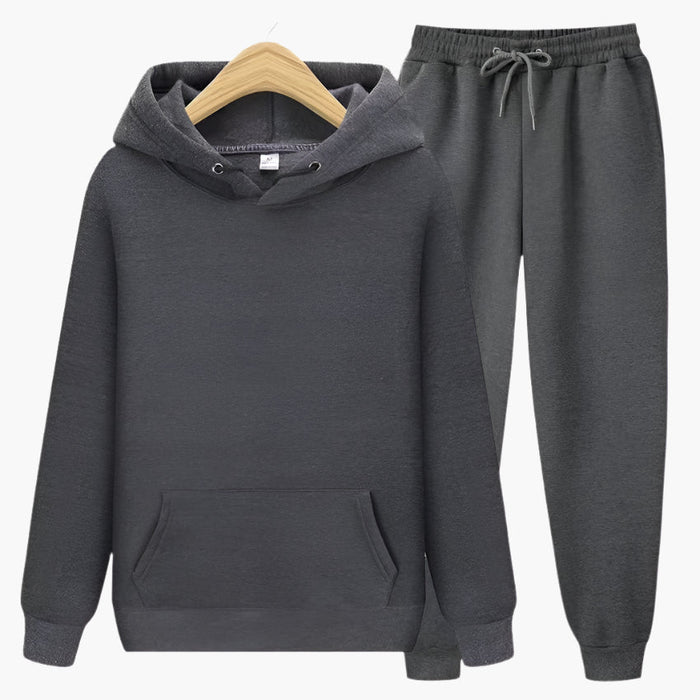 Ensemble de survêtement pour homme avec sweat à capuche et pantalon de jogging
