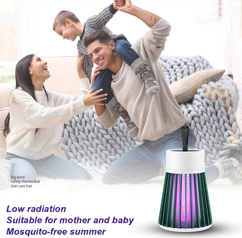 Myggdreper med LED Lys – Effektiv Beskyttelse Inne &amp; Ute