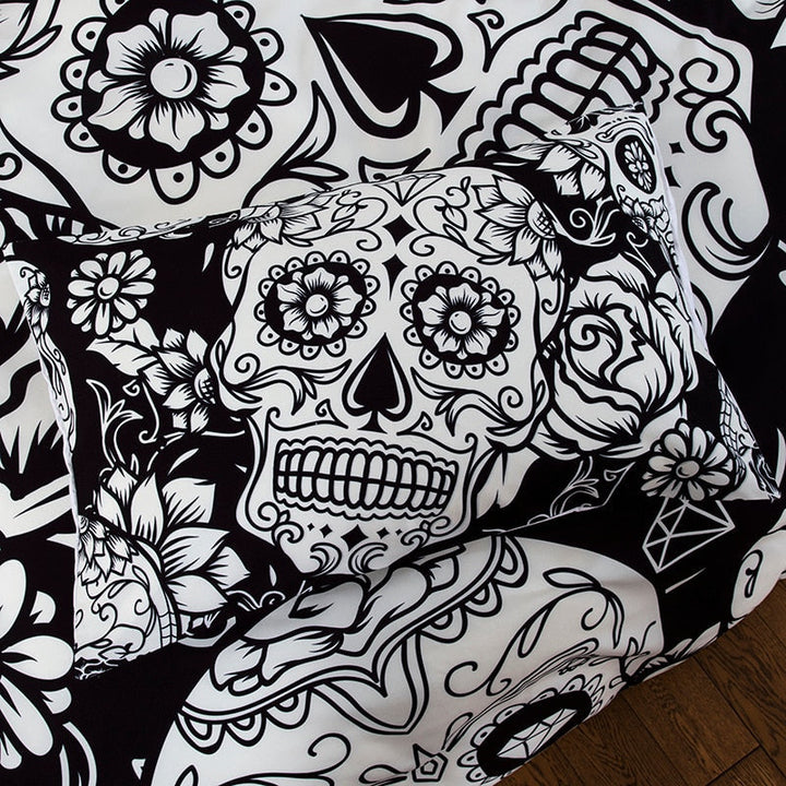 Unisex Skull Sengetøy – Unik Komfort for Sovetid