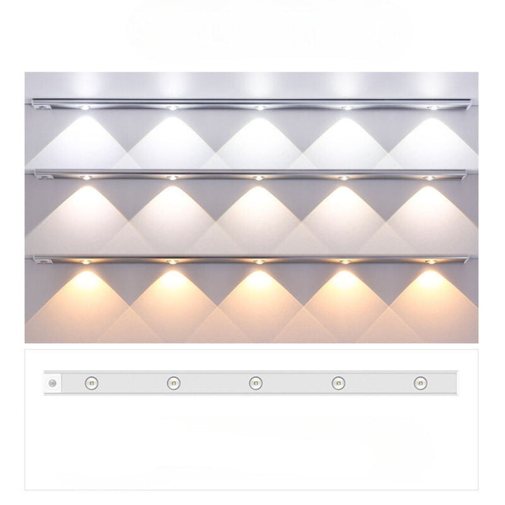 LED Lys Under Skap med Bevegelsessensor – Intelligent Belysning