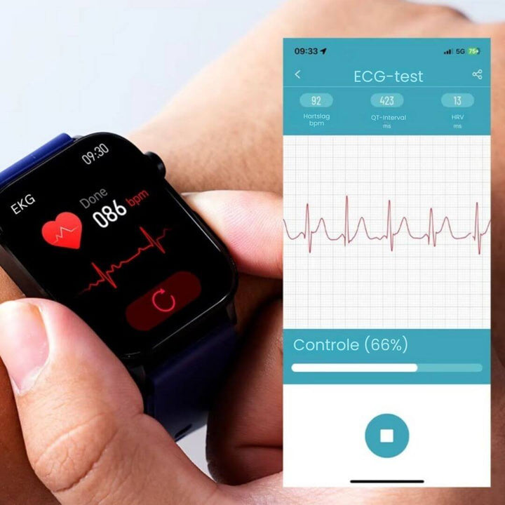 Senior Smartklokke med GPS og Helseovervåking