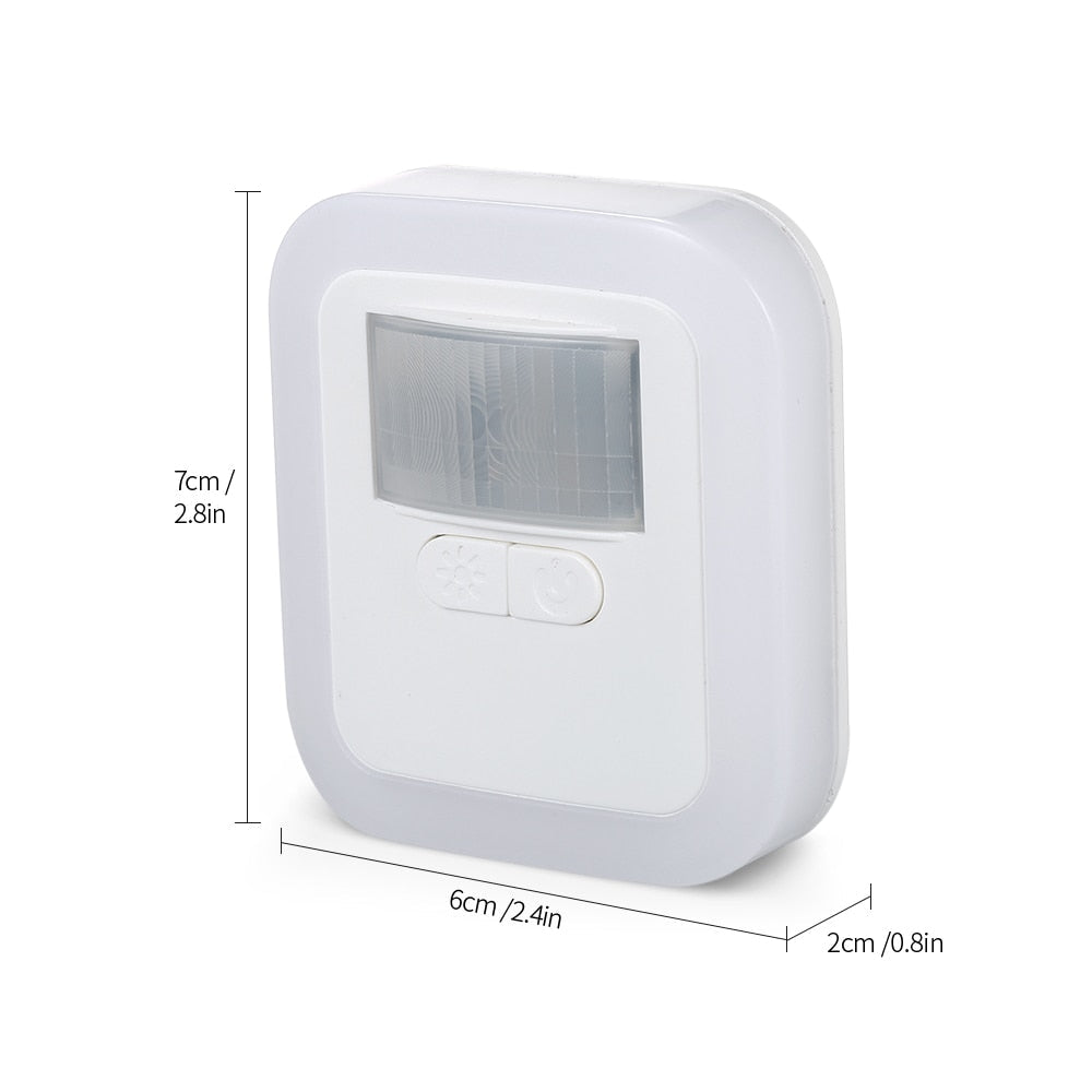 Smart LED Nattlys – Automatisk Bevegelsesdeteksjon for Hjemmet